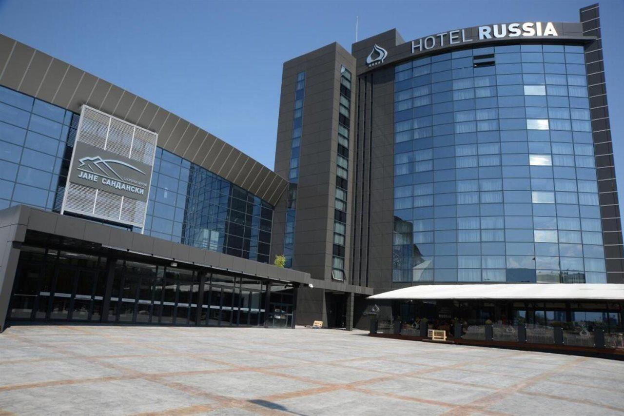 Hotel Russia Szkopje Kültér fotó