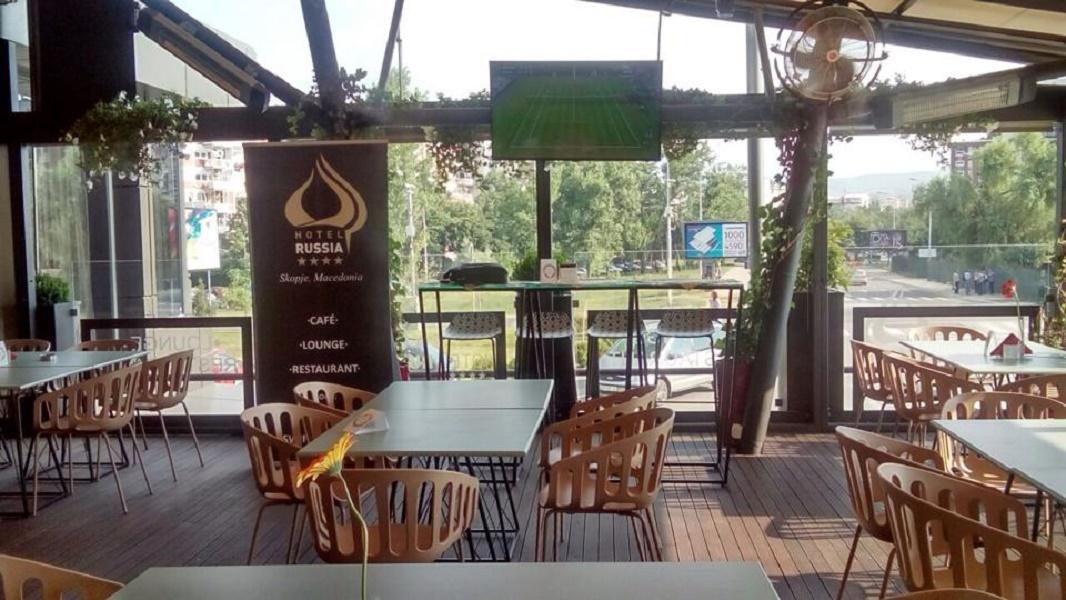 Hotel Russia Szkopje Kültér fotó