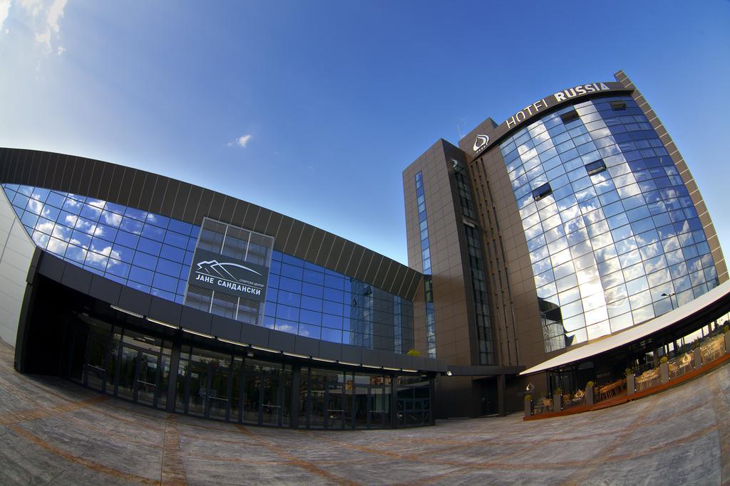 Hotel Russia Szkopje Kültér fotó