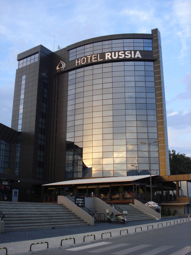 Hotel Russia Szkopje Kültér fotó